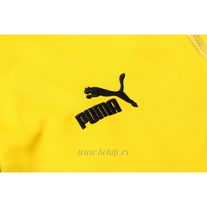 Chandal con Capucha del Borussia Dortmund 2021-2022 Amarillo